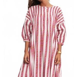 NWOT PAR & ESCALA elena dress in pink